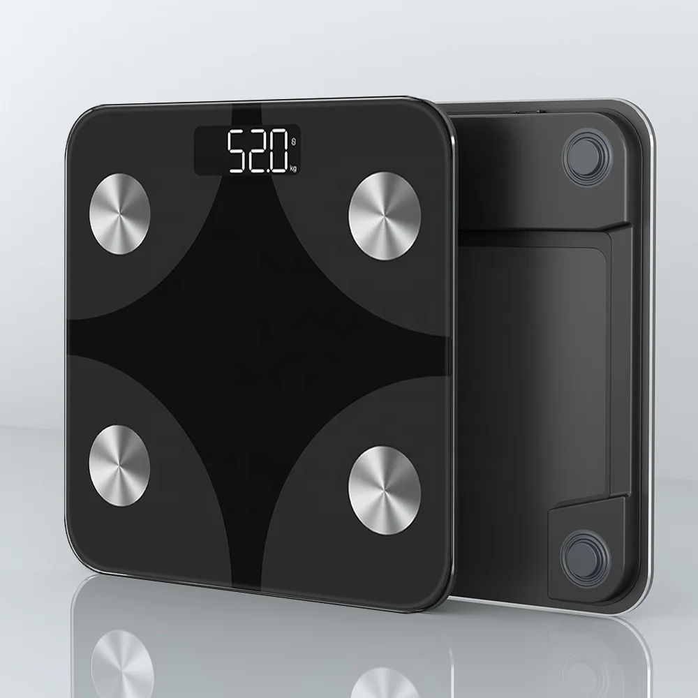 Welland 180kg LED Display Bmi Digital Body Fat Scale Weighing Scale Smart Bathroom Scale