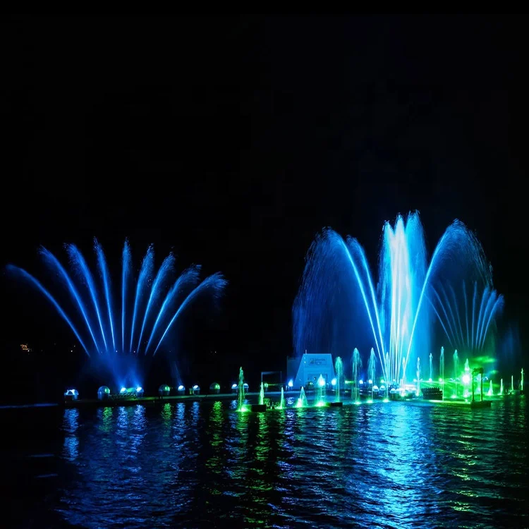 Diverse Changes Pond Floating Fountain Water Fountain Outdoor with Various Water Types
