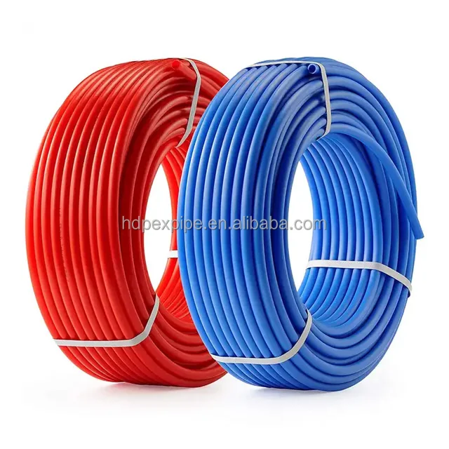 ISO22391 Red orange grey blue Pert Evoh Pipe Evoh Pe-rt Oxygen Barrier Pipe
