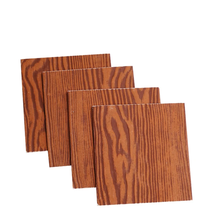 
China fiber cement over lap siding exterior wood grain wall sheets panel 