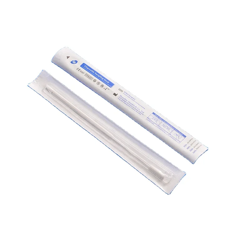 Стерильные носовые тампоны, носостойкие флокированные тампоны, коллекция образцов, мини-наконечники, нейлоновые флокированные носовые тампоны