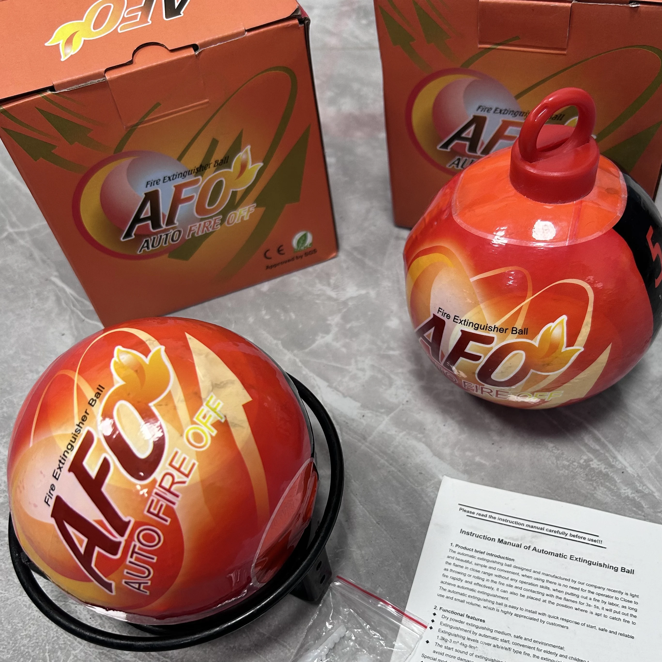 Suitable for 5 types of fire automatic fire extinguishing balls