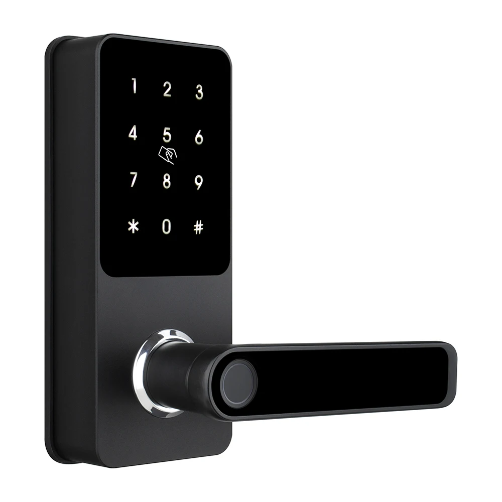 Беспроводной Wi-Fi замок Cerradura lock Inteligente цифровая карта сканер отпечатка пальца пароль Электрический врезной ключ межкомнатное приложение умные дверные