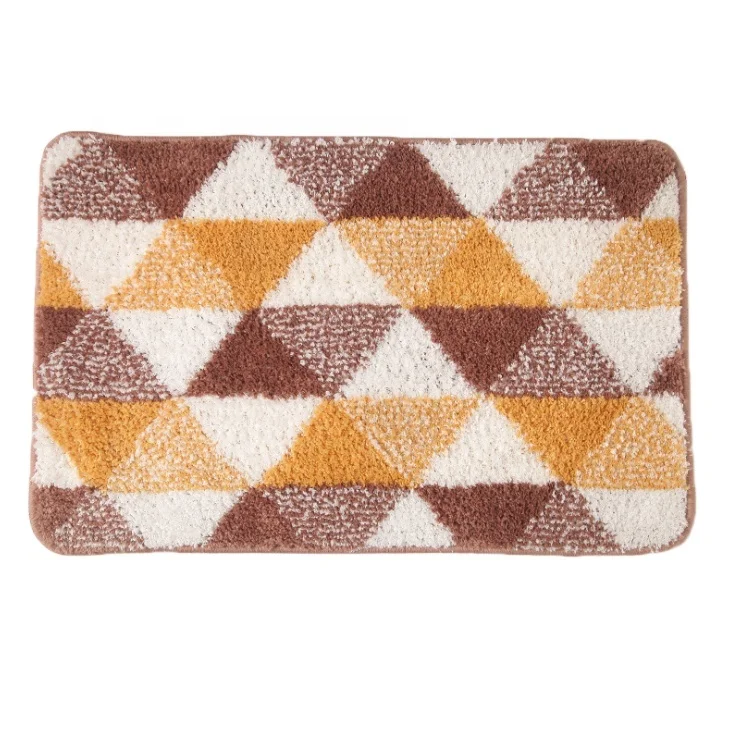 Суперуютный коврик для душа из микрофибры с коротким ворсом, Мягкий Нескользящий Коврик для ванной