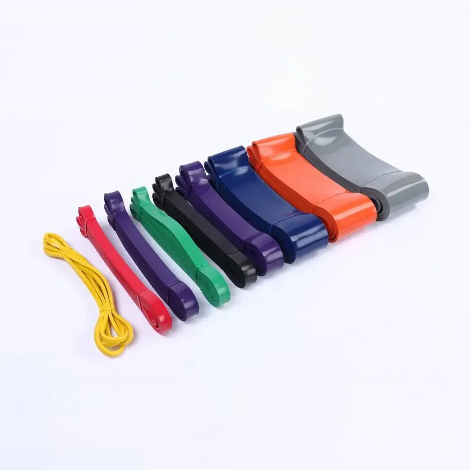 Natural Latex Rubber Mini Resistance stretch Bands Gym Training Power Pull Up Elastic Strengthen Booty Bands Fitness Loop