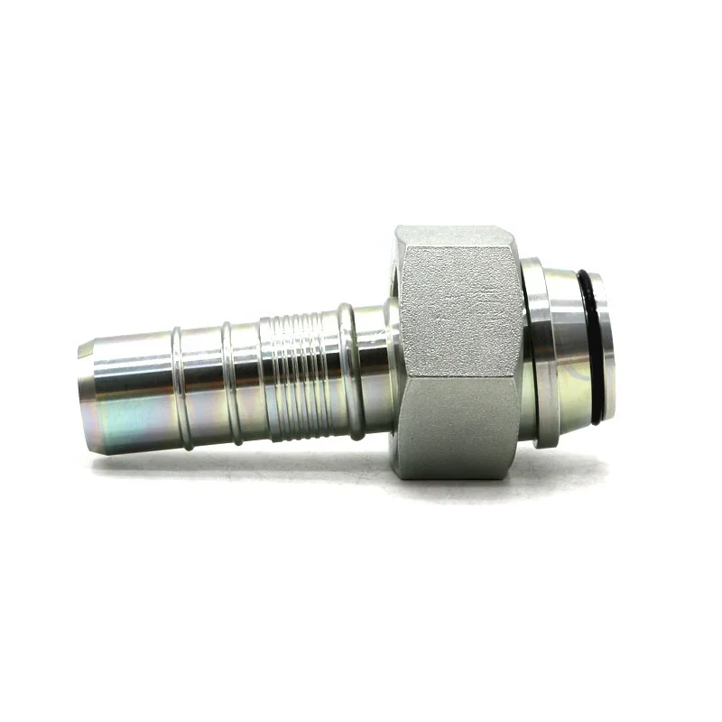 Interlock hydraulic fitting high pressure metric female hydraulic fitting with O-RING H.T. 20513