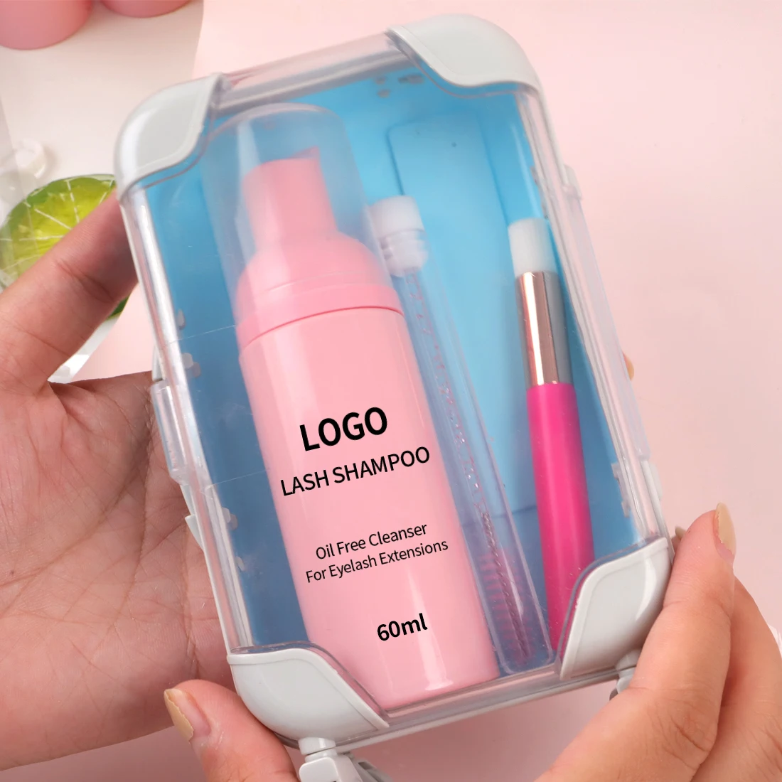 Lash Shampoo Kit Aftercare Wholesale Own Logo Custom Eyelash Shampoo Foam Cleaner