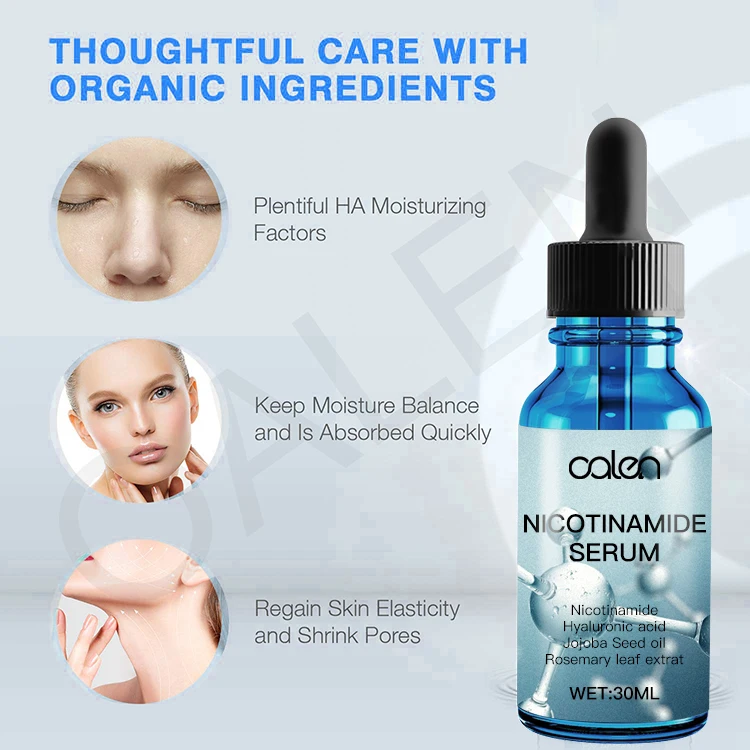 Niacinamide Serum 10% Niacinamide 1% Zinc Serum With Private Labels For OEM Service