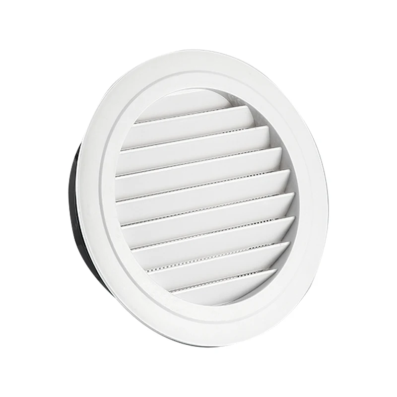 Пластиковая настенная вентиляционная крышка из АБС-пластика, Потолочная пластиковая вентиляционная решетка против насекомых и засорения