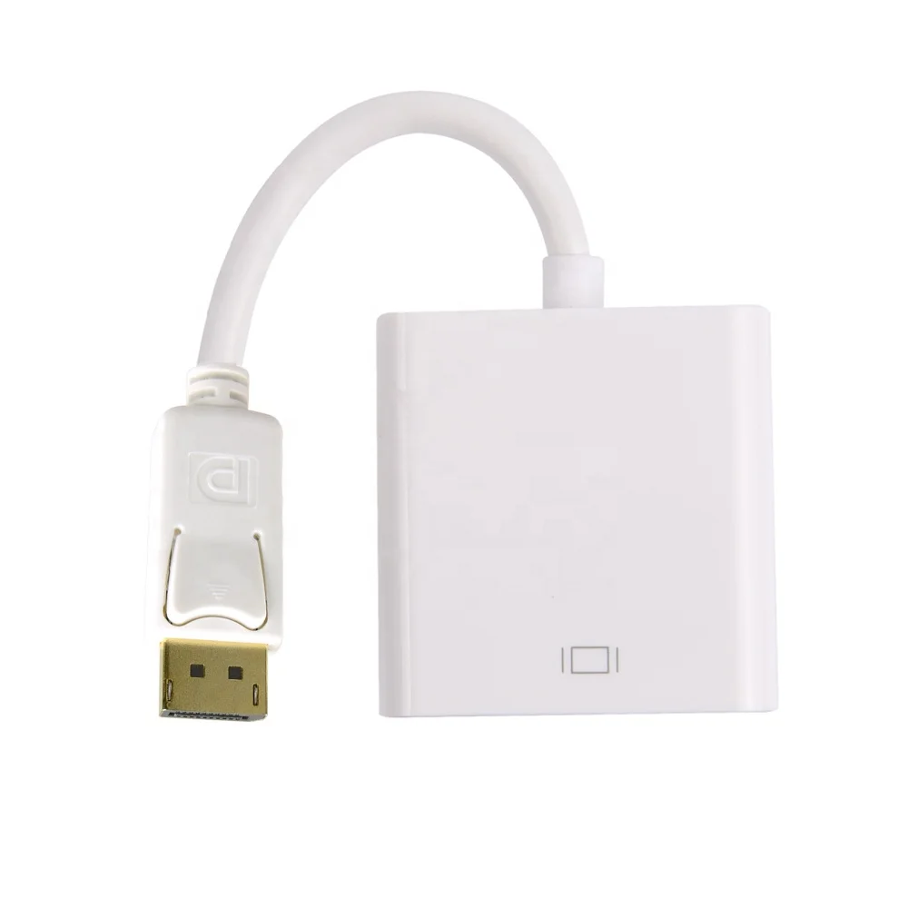 dp Displayport port to vga adapter cable Male to male (mail to femail)converter
