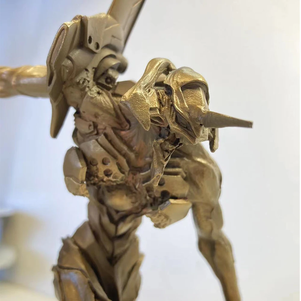 EVANGELION-01 бронзовая фигура высокого качества и сложная Литая Бронзовая статуя ремесла