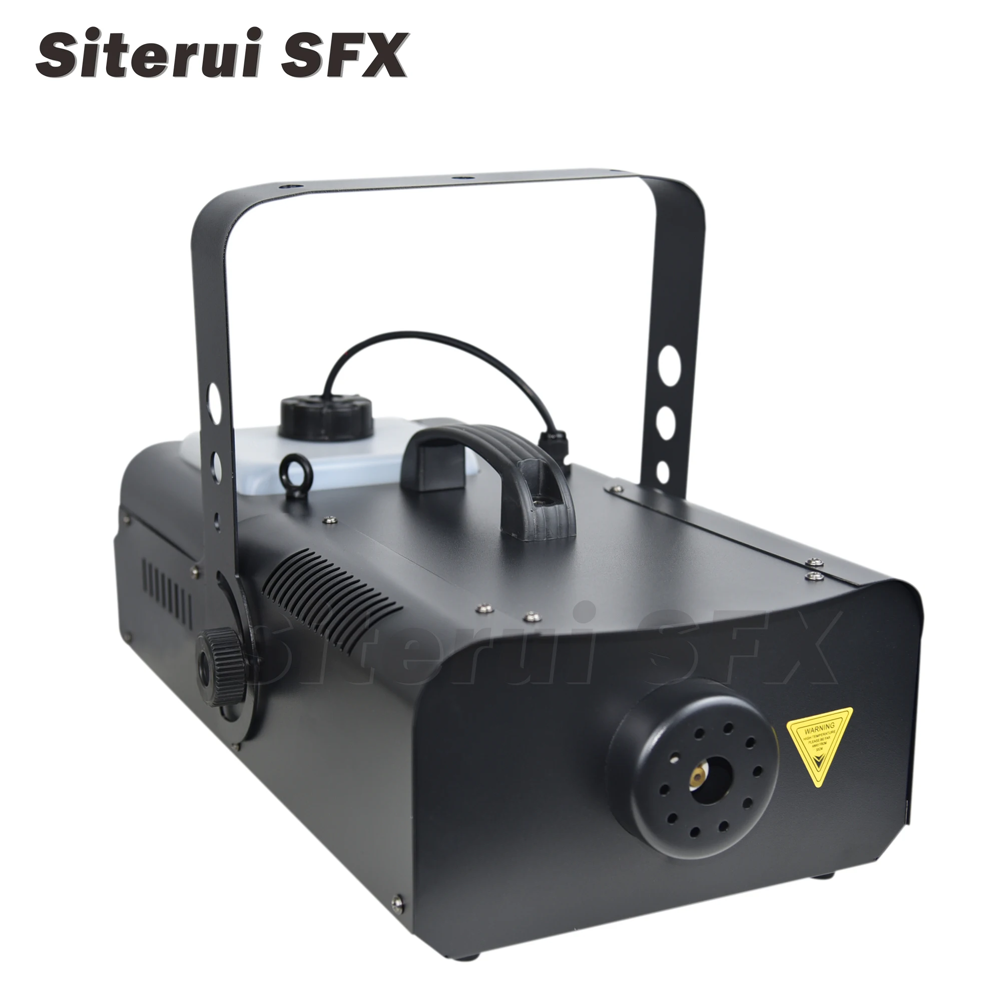 Siterui SFX 1500W black metal shell fog machine DMX controls the stage white smoke equipment Wedding stage atmosphere equipment