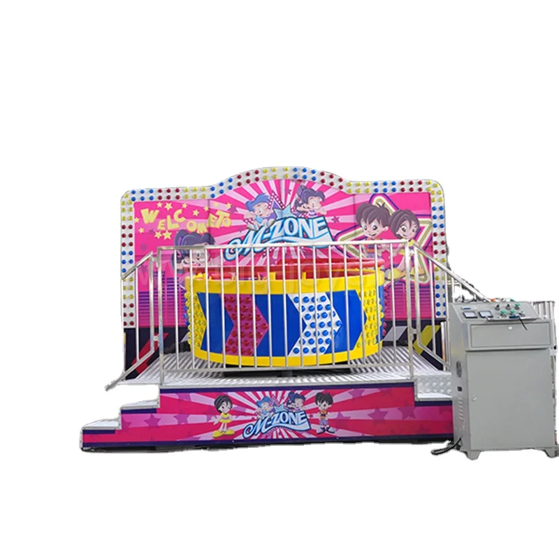 Competitive Prices Of Thrilling Rides Equipment Amusement Park Mini Disco Rotating Tagada On Sale