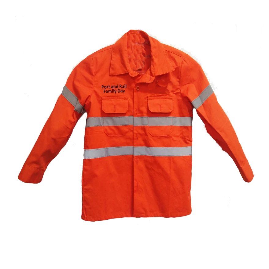 Светоотражающая полосатая рубашка для безопасности детей на открытом воздухе