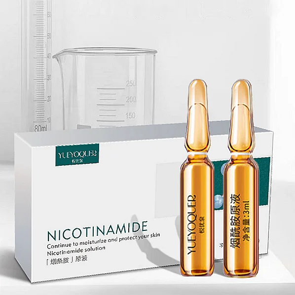 Super Supplier Whitening Ampoules Serum Nicotinamide Hyaluronic Acid Vitamin C Ampoule Serum Skin Care Ampoules