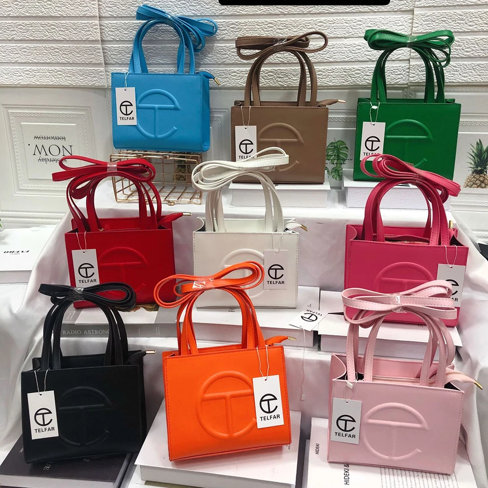 Лидер продаж, дизайнерские сумки от известного бренда, Женский кошелек из искусственной кожи, сумка telfar, роскошные сумки для женщин, ручные сумки