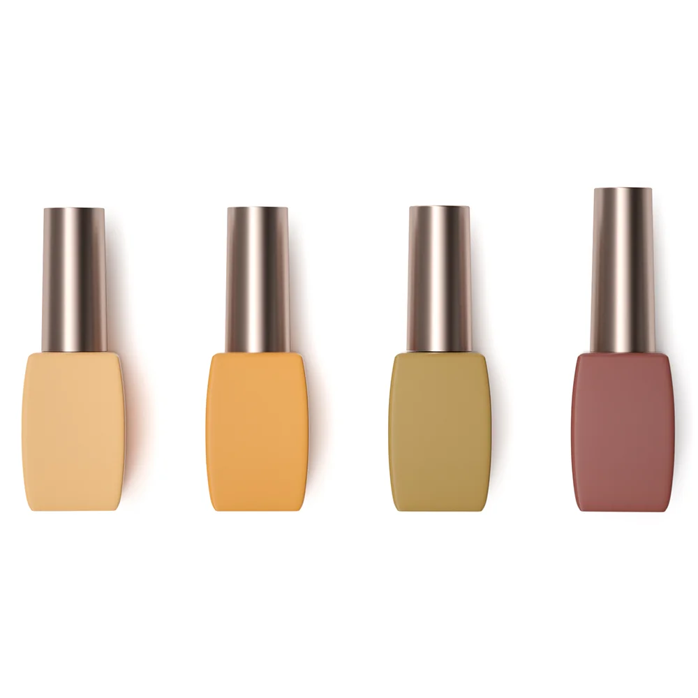 10ml custom private label low moq luxury unique nail polish bottles empty uv gel bottle with cap
