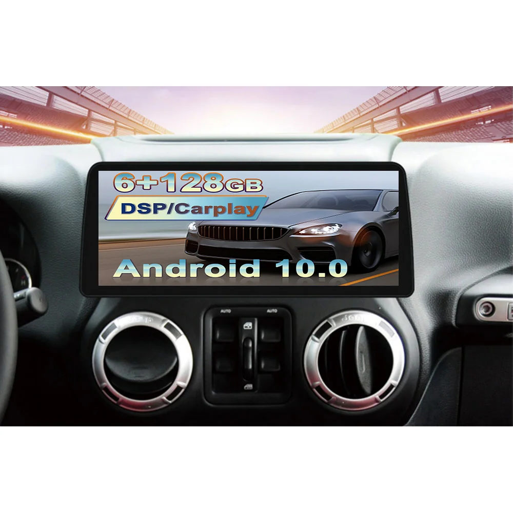  GPS-навигация Android мультимедиа для Jeep Wrangler Rubicon 2011-2017 PX6HD видеоплеер с сенсорным экраном Carplay Auto