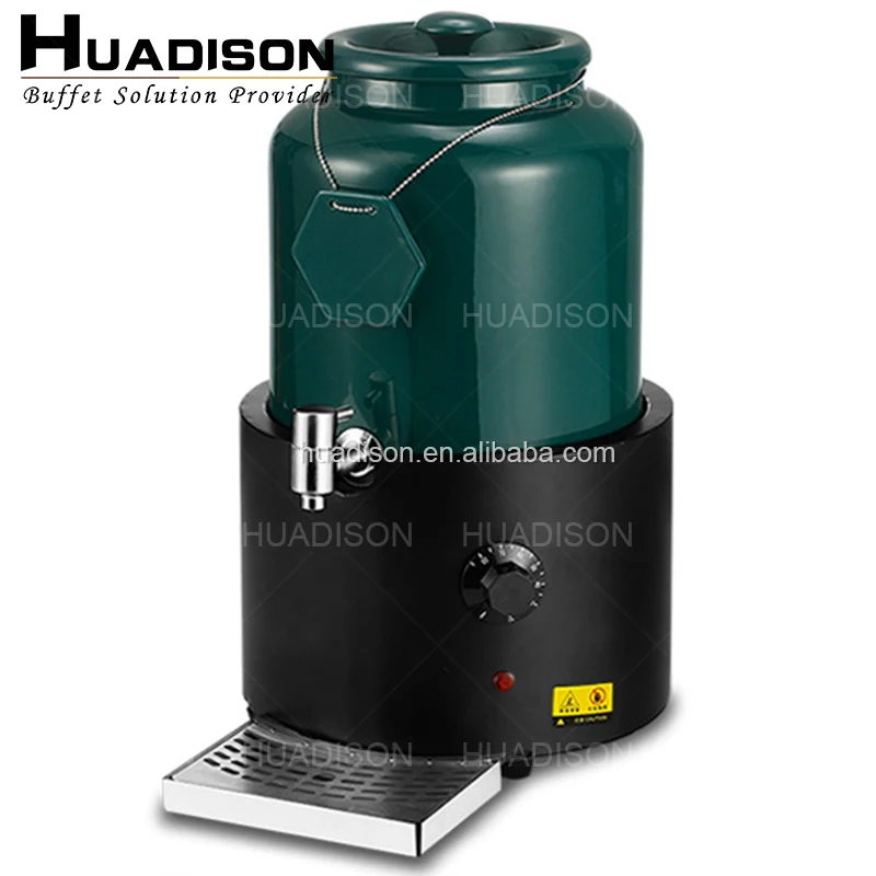 Huadison Electrically Heated Beverage Thermos Bucket,Coffee Milk Ceramic Thermos Bucket Buffet Catering Juice Dispenser For Sale