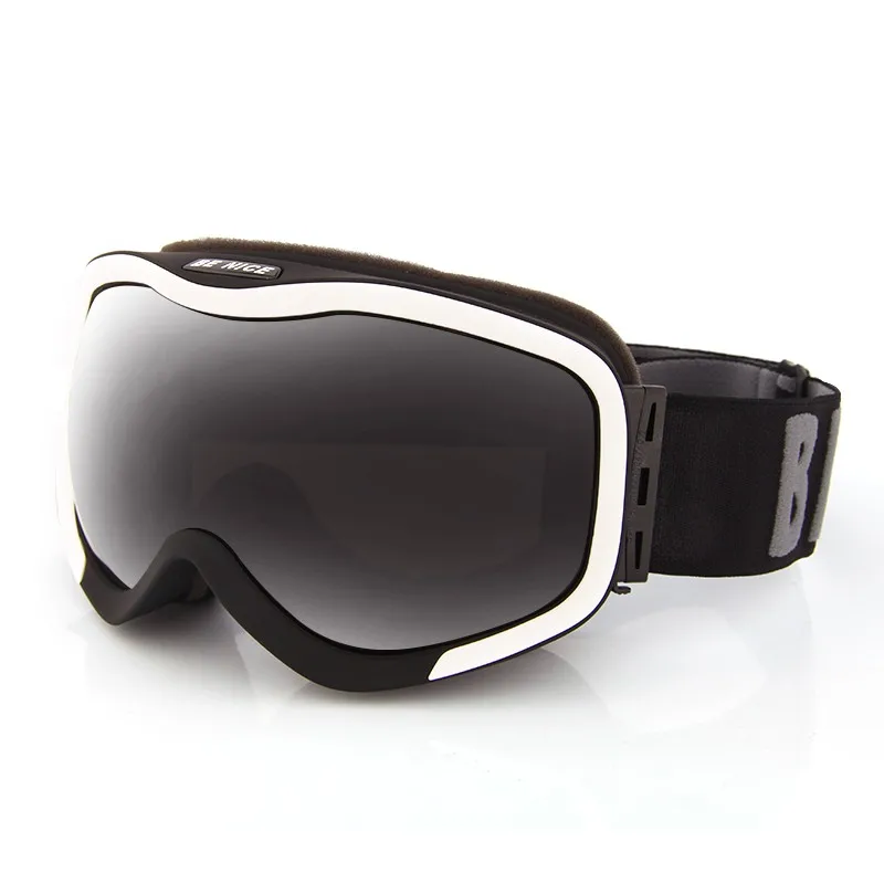 ski goggles anti fog uv protection custom snowboard snow goggles Snow Fashion rectangular frame wide vision Snowboarding Goggles