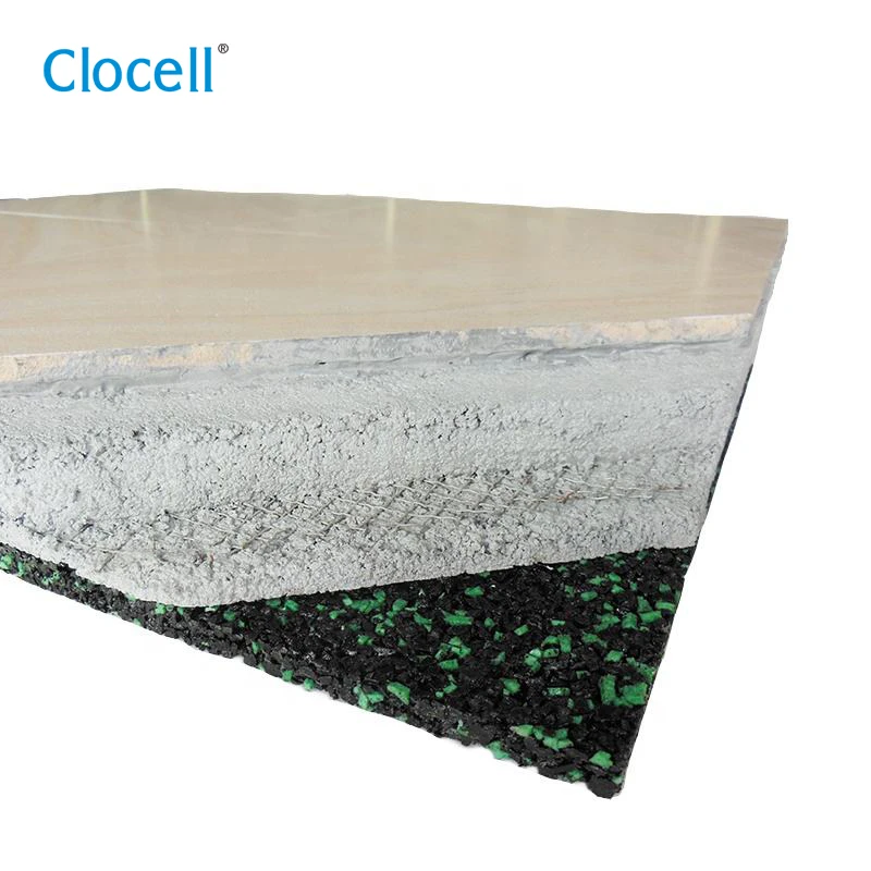 Clocell Factory produced rubber roll gymnastic mats for fitness rubber Floor anti-slip indoor gym