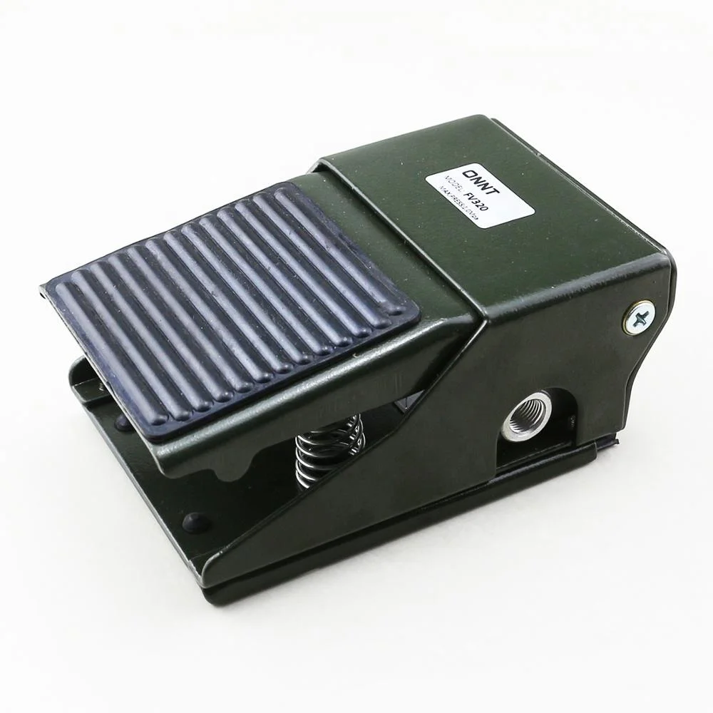 Controls Pneumatic Foot Pedal Valve 2/3 Way 1/4 Inch Aluminum FV320 Air Foot Valve