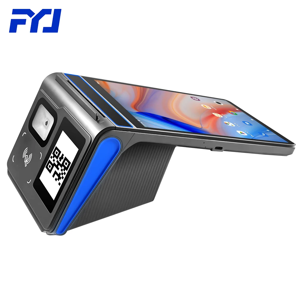 FYJ F1-88 8 Inch 8 Core Processor 3G RAM Android 12 POS NFC Machine with Printer for Retail and Hospitality Businesses