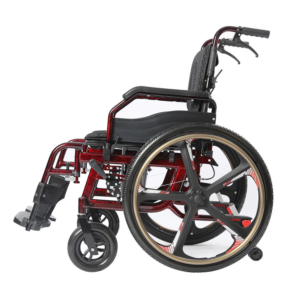 KSM-201Plus Comfort Plus Active Manual Wheelchair with Durable Construction for Everyday Use Factory Price Wheelchair
