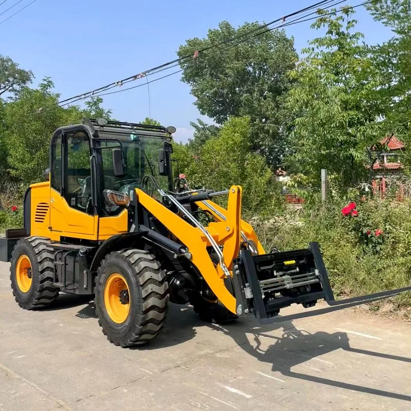 FREE SHIPPING telehandler telescopic loader High quality With Bucket hot sale front end loader for sale
