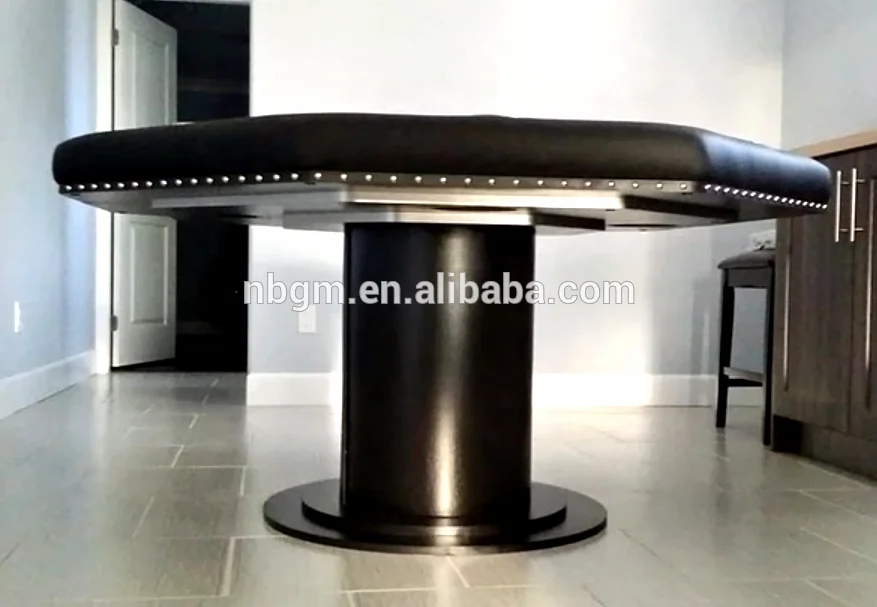 52  Inch 130 cm  diameter  round table Poker Table With Iron  Leg  Poker table