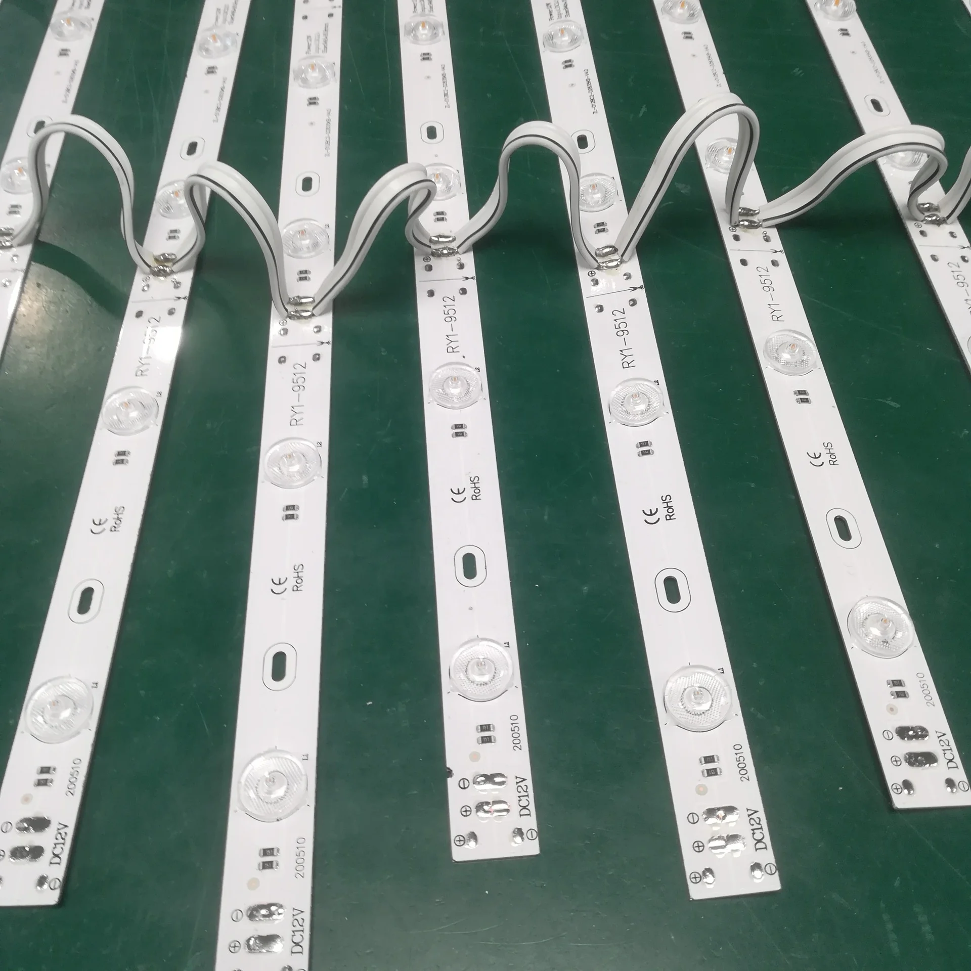 ZHIHAI 48cm 72cm 95cm 12V 220V lightbox new warm cold white multicolor led hard light strip