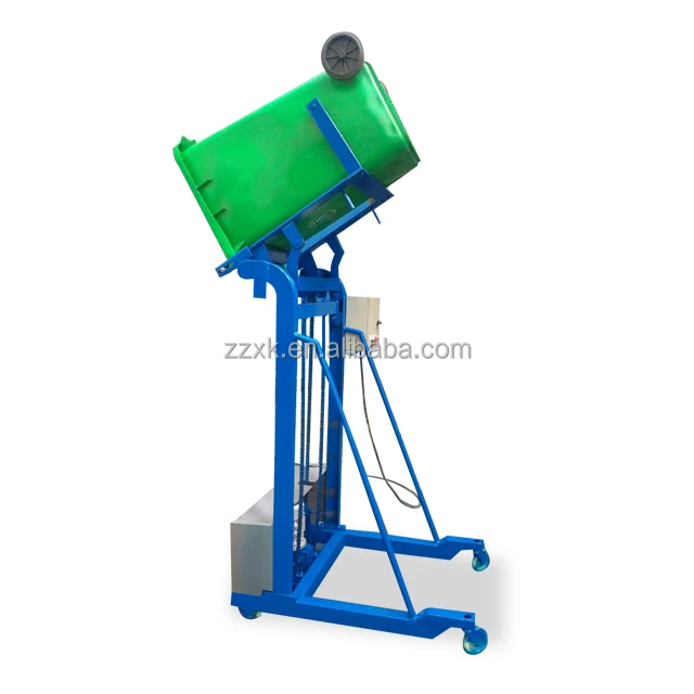 electric elevator motor hydraulic freight lift trash can lift machine