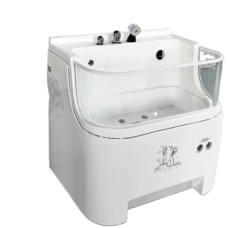 Wholesale  Micro bubble ozone bath tub for pets/ Dog grooming bathtub/Dog wash station
