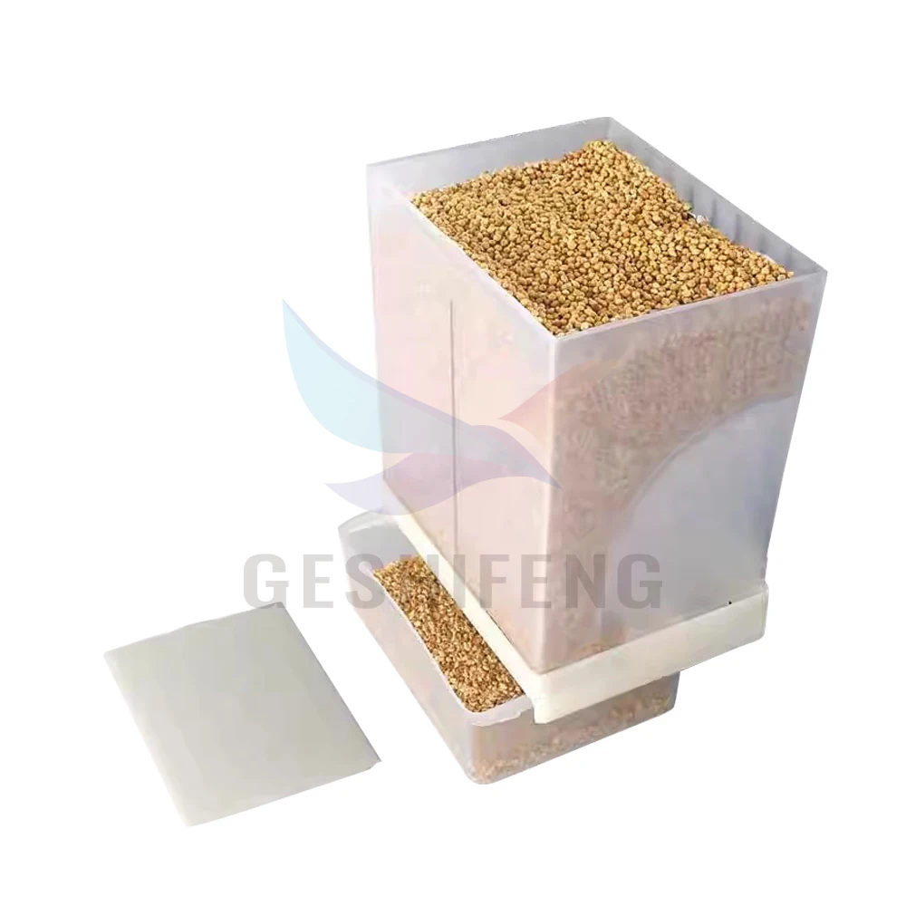 Wholesale Cage Accessories Bird Seed Feeder Parrot Feeding Container For Parakeet Canary Cockatiel Finch