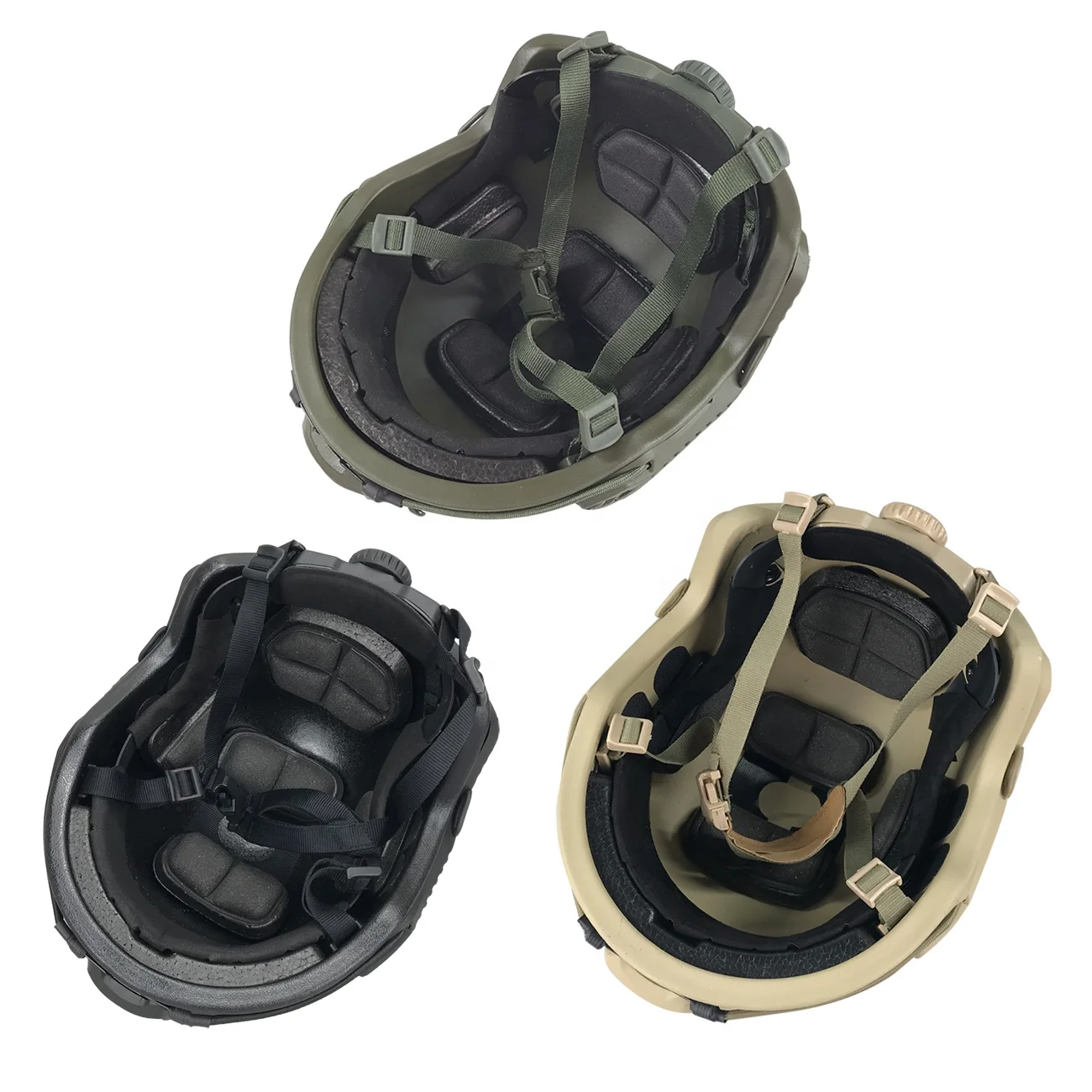 Factory supply MICH PASGT Tactical NIJ IIIA StandardBlack Army MilitaryFASTBallistic Bulletproof Helmet