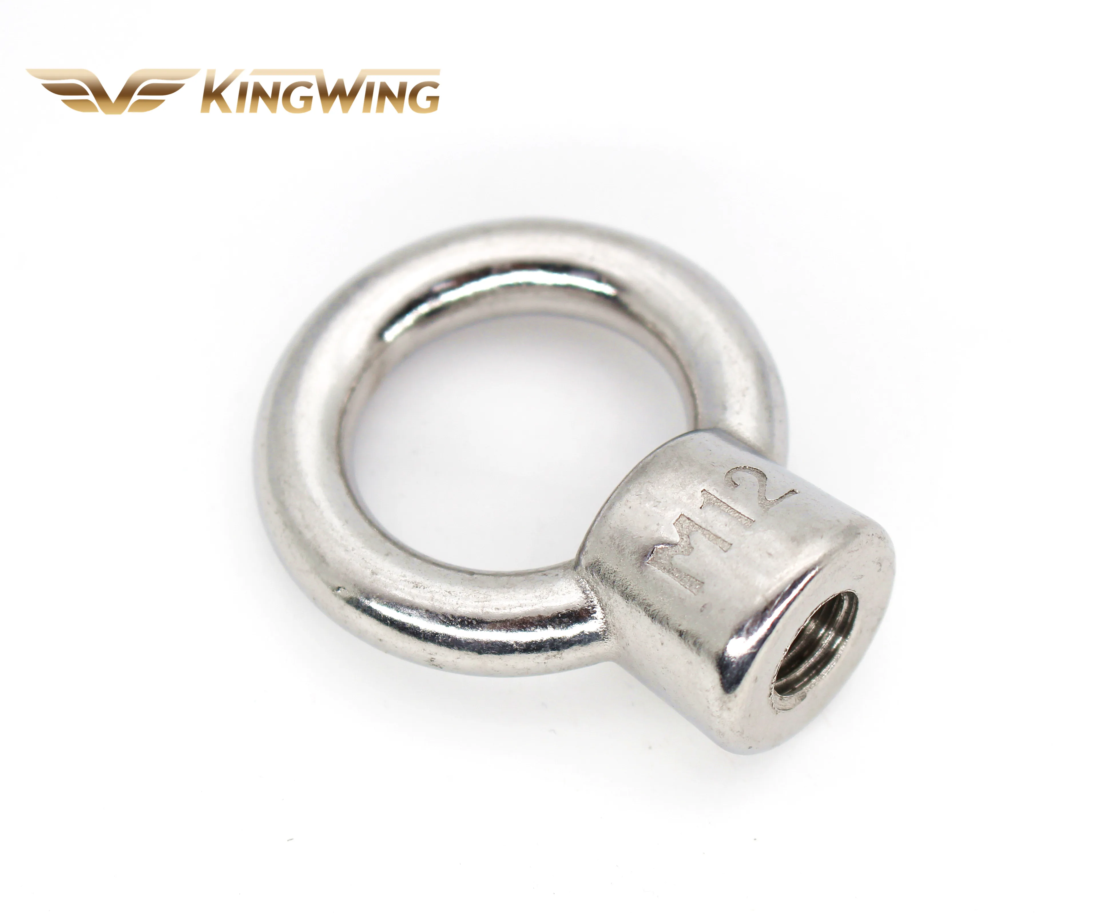 Stainless steel Marine grade safety AISI304 AISI316 SS304 SS316 polished M10 M12 M16 M24 JIS type JIS1169 lifting eye nut