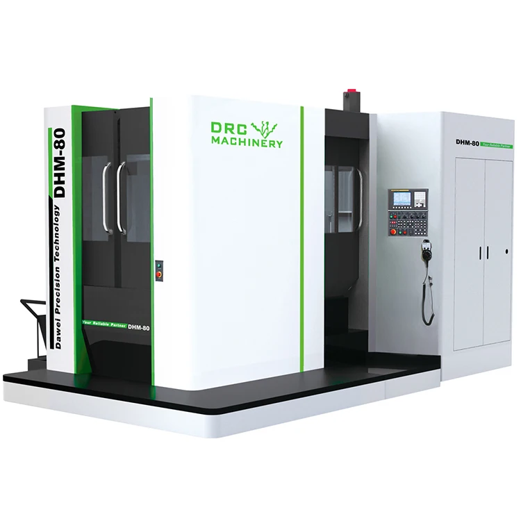 DHM80  Double Positions Cnc Horizontal Machining Center For Sale