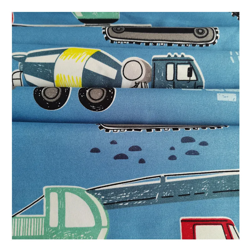 Exquisite pure polyester printed fabrics for a wide range of uses