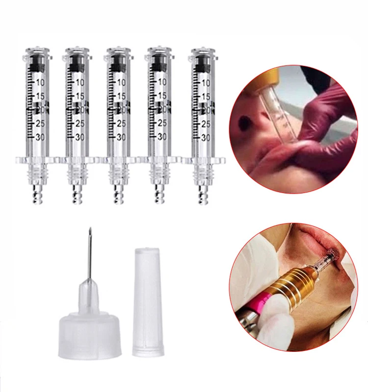 Pen ampoule head for hyaluronic mesotherapy gun needle free hyaluronic acid pen ampule