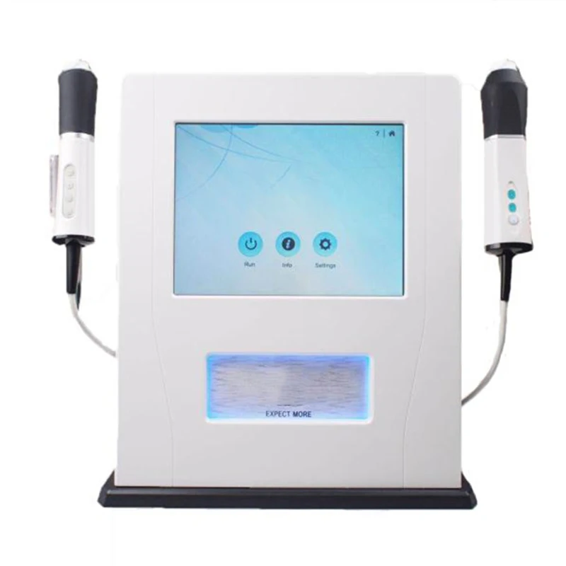 WAESEN 3 in 1 portable oxygen jet peel salon device face care oxygenation ultrasound rf skin rejuvenation oxygen facial machine