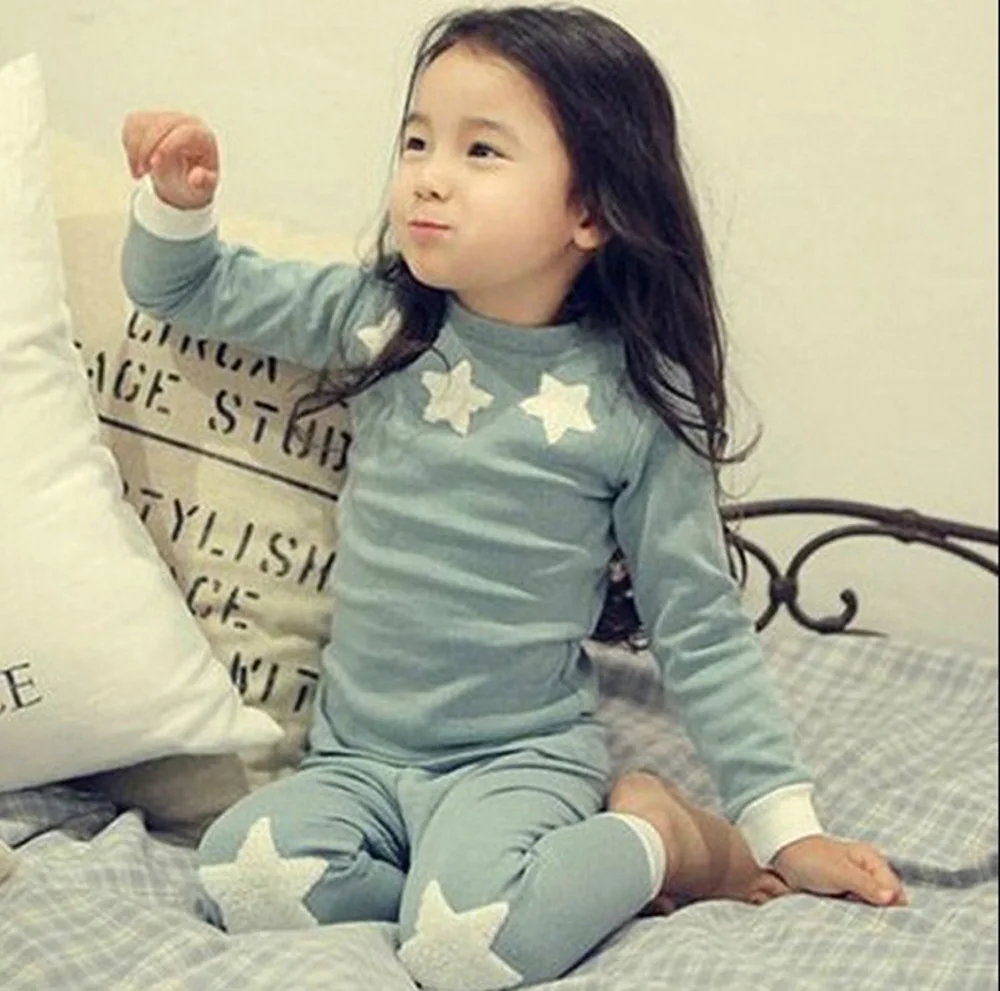 Cheap Latest Stock New Santa Hot Sale Children Clothes Cotton 2-8 Years Xmas Deer Boys Girls Baby Clothing Sets