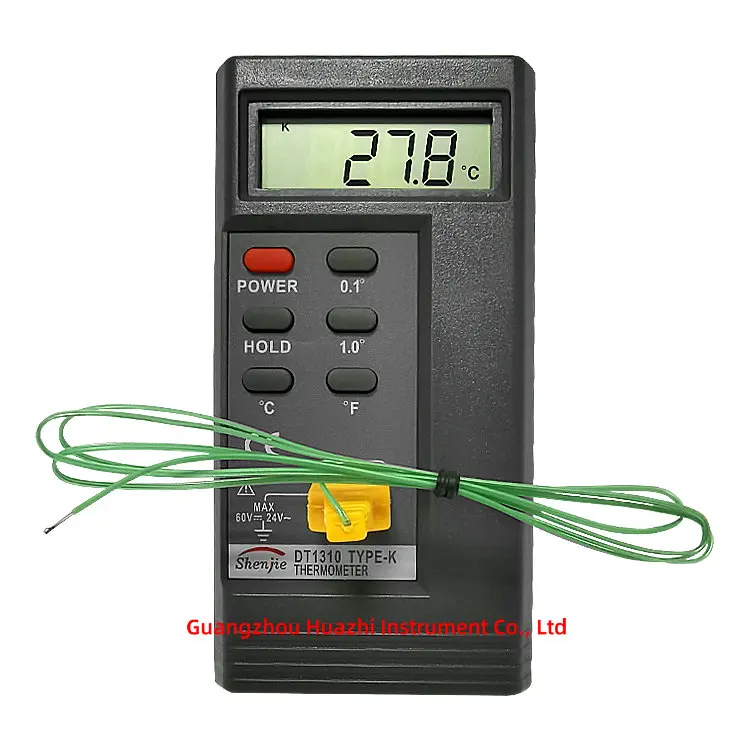 Высокоточный термометр DT1310 K типа термометр цифровой промышленный термометр