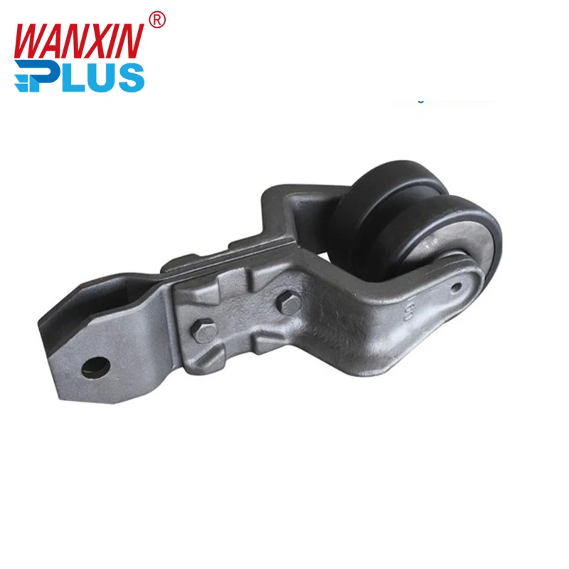 Painting Line Round Overhead Trolley Transmission Chain Hanging Oven System Drop Forged Conveyor Chain for Powder Coating