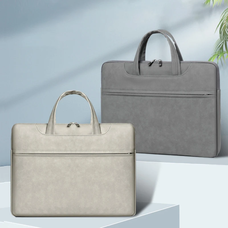 low shipping laptop bag business tote  notebook computer case  waterproof laptop bag for women pu laptop sleeve