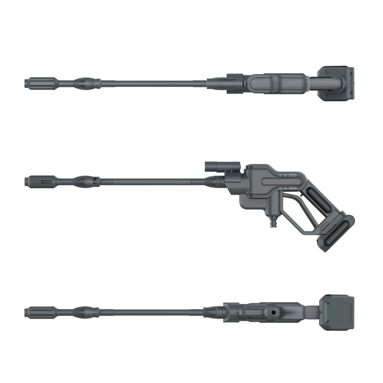 Portable Electric Battery High Pressure Cordless Power Washer Machine Surface Cleaning Washer Gun for Home