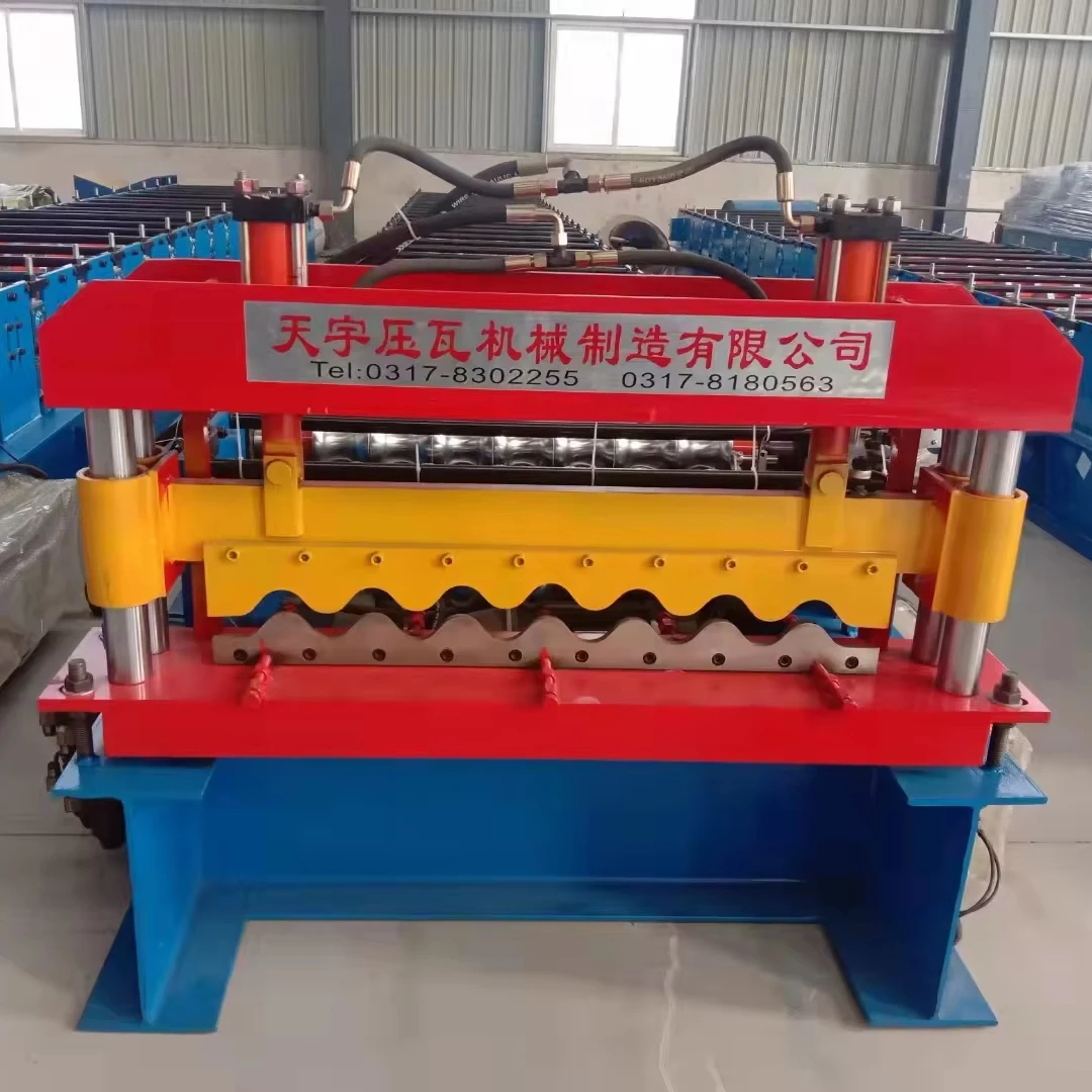Single Layer Trapezoidal Roof Press Making Machine Roll Forming Machinery  Africa Products