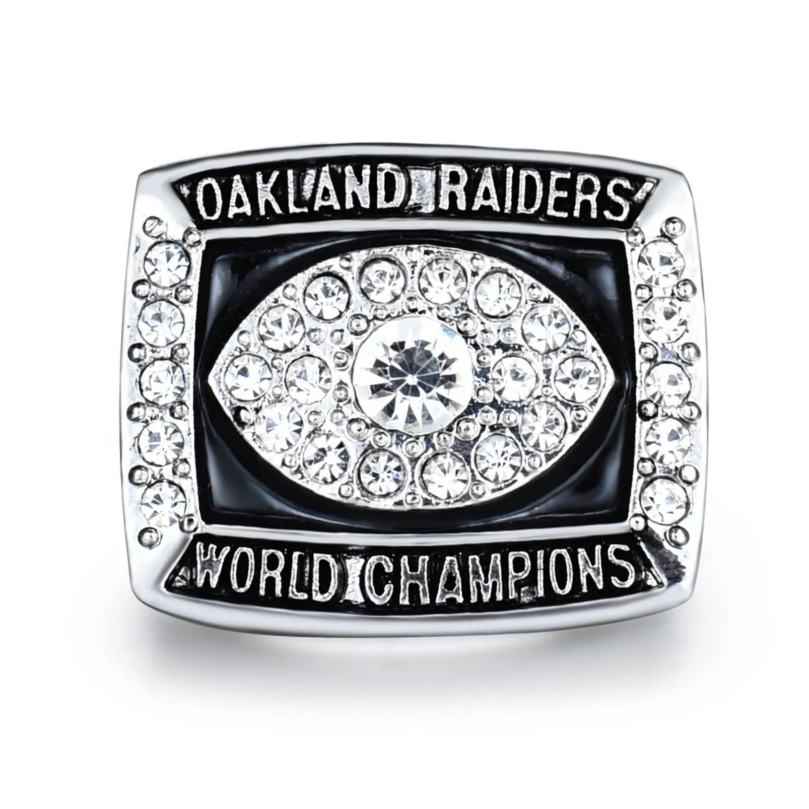 1976 Кольцо чемпионата Las Vegas Raiders для индивидуального кольца чемпионата