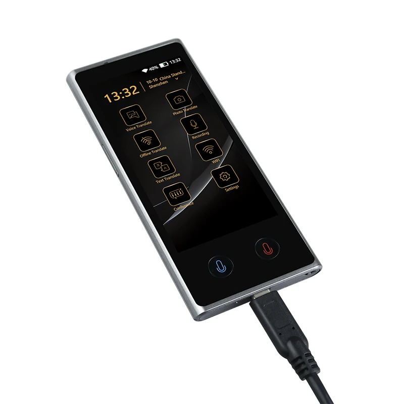 Новое поступление, поддержка офлайн-фотоперевода 0,2 s, мгновенный 117 языков, портативный переводчик с искусственным интеллектом