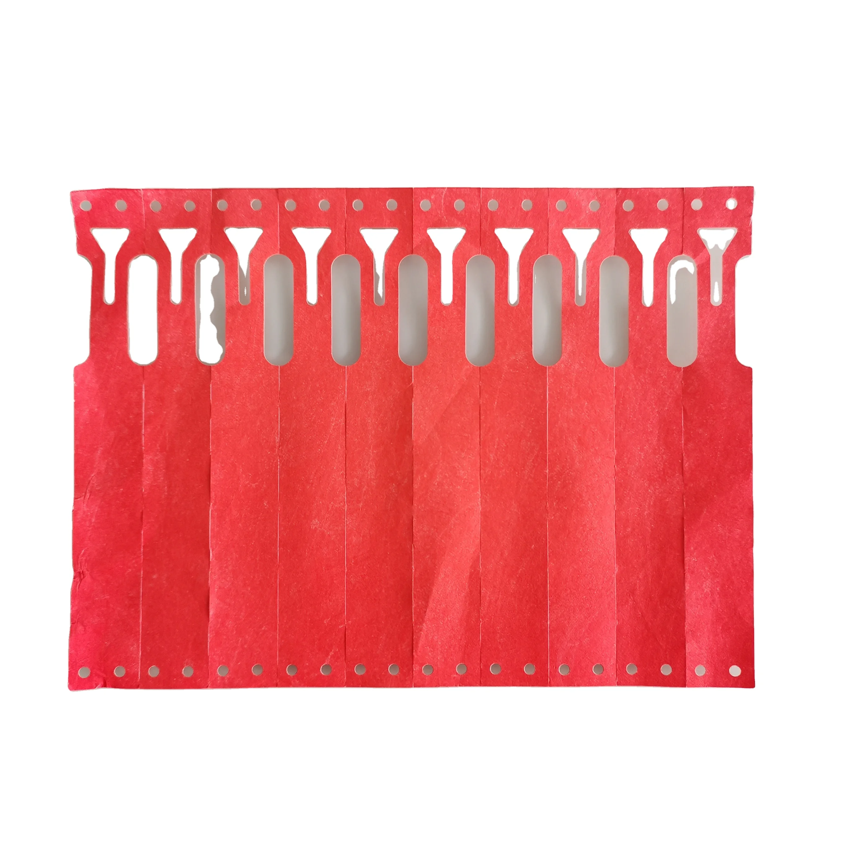 Custom disposable identify ticket rfid sticker waterproof tyvek.