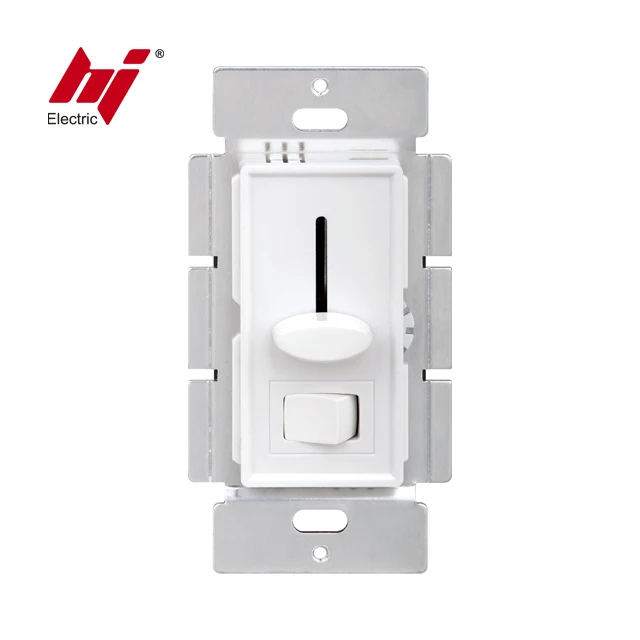 ETL/CETL Universal Single Pole Light dimmer Switch 120V  for LED Lights